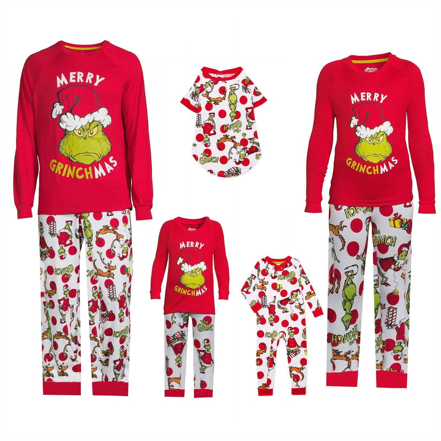 Grinch Pajama Set