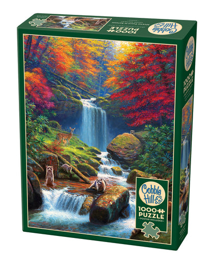 Mystic Falls in Autumn 1000pc puzzle