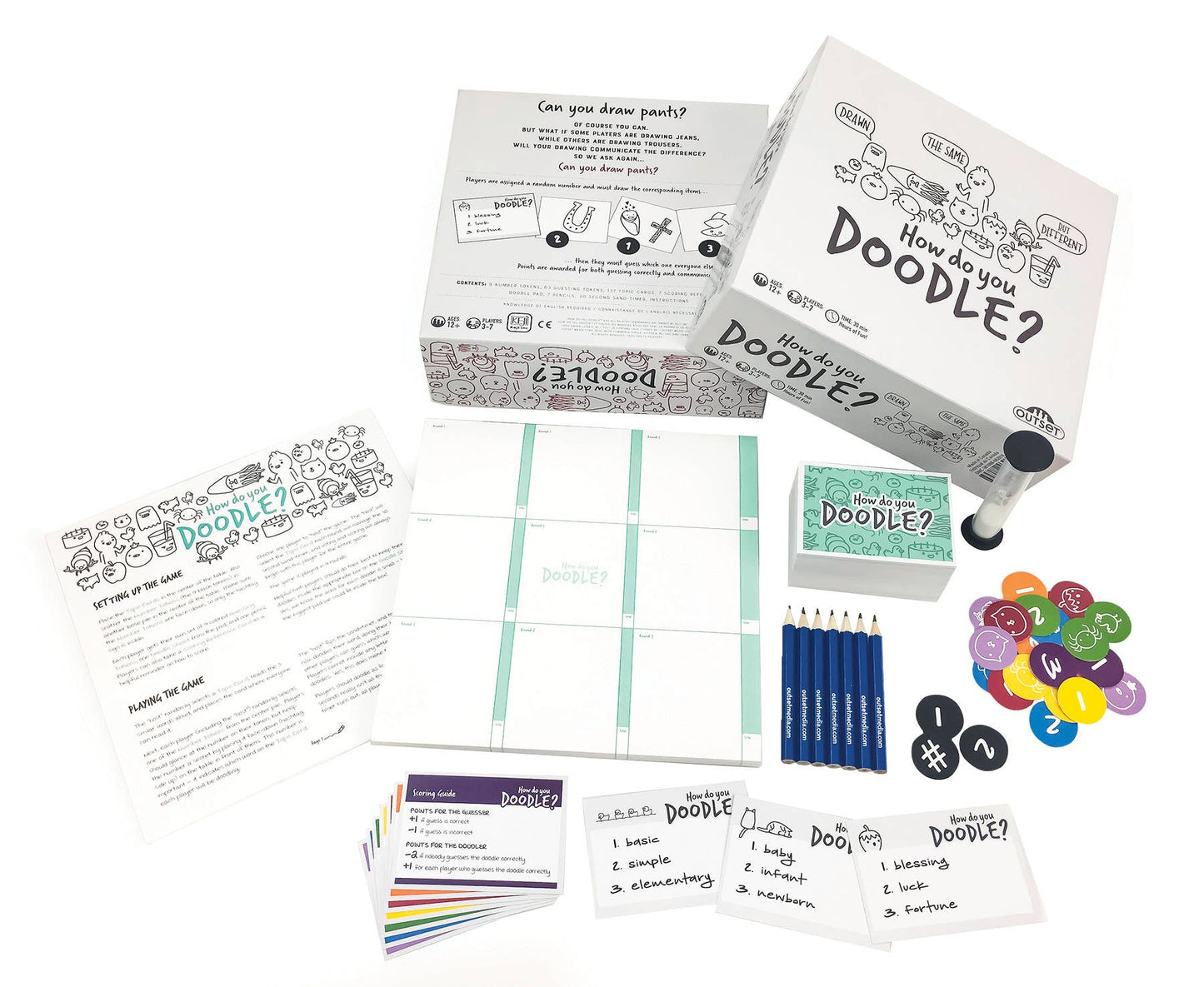 How Do You Doodle? Board Game