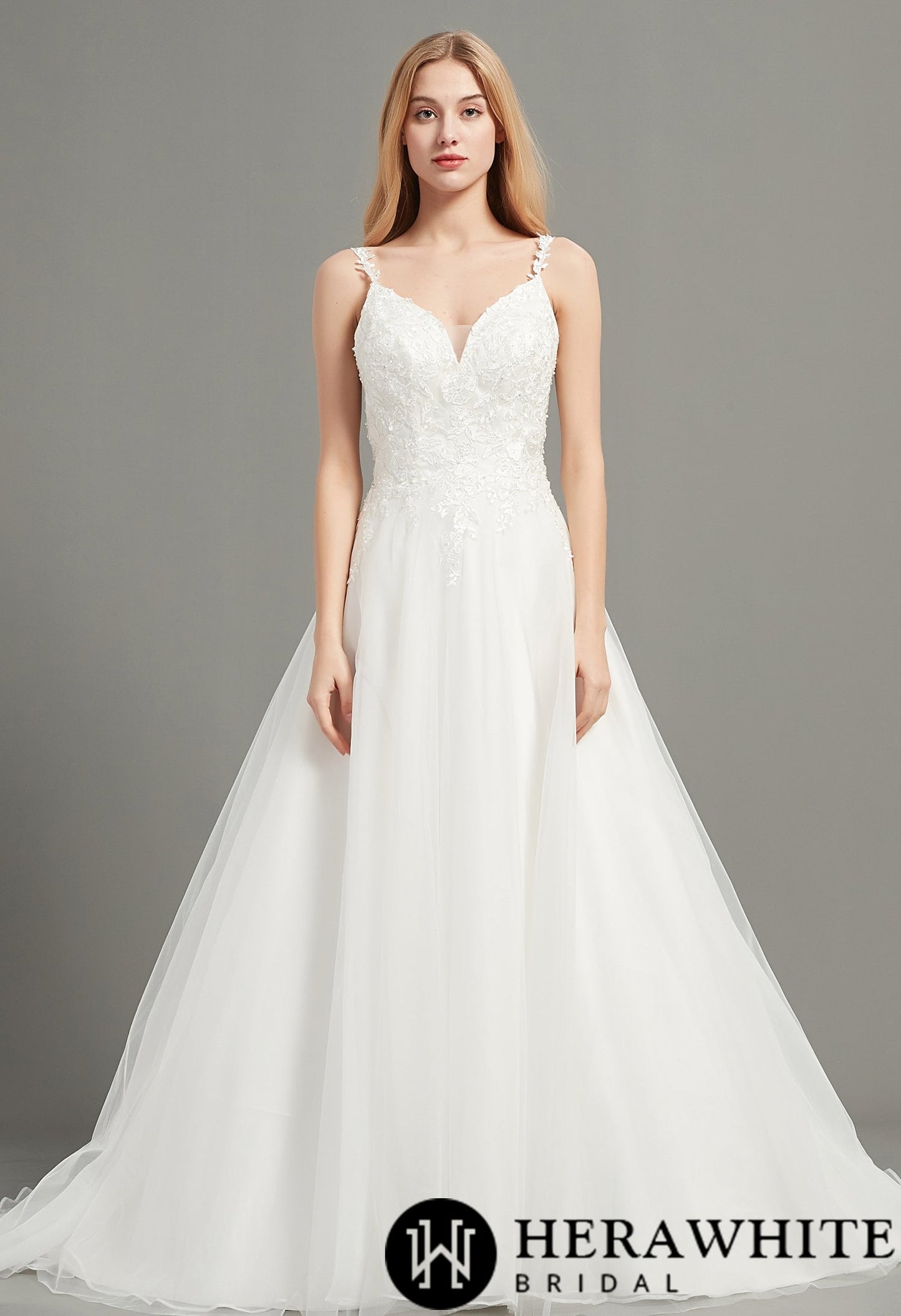 Sweetheart Bridal Wedding Gown With Low Back