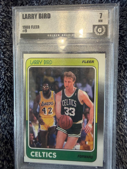 Larry Bird basketball card