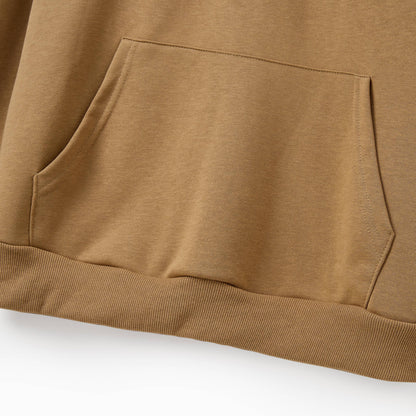 Mother and Son Causal Hoodie with Kangaroo Pocket