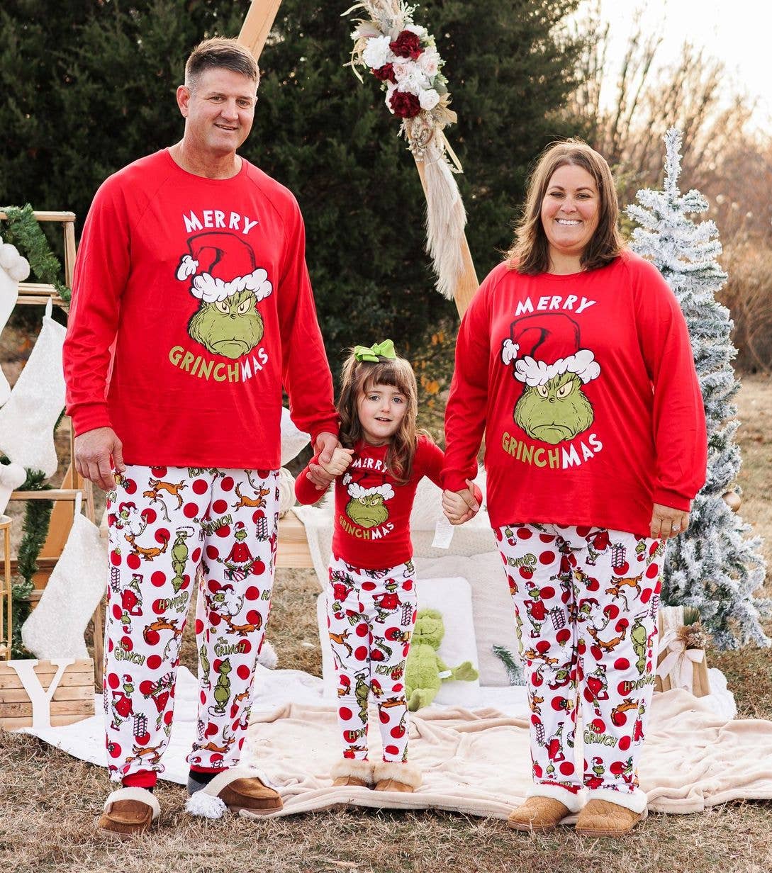 Grinch Pajama Set