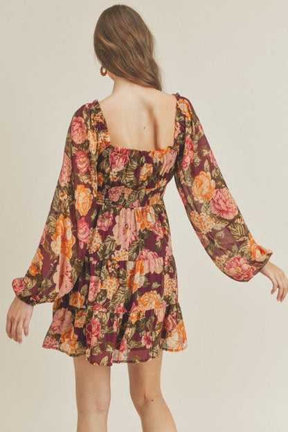 Floral Mini Dress