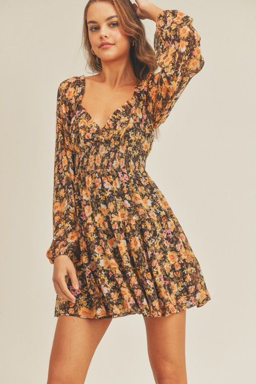 Floral Mini Dress