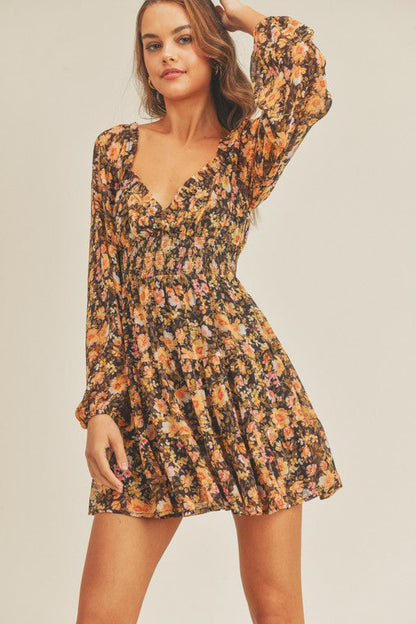 Floral Mini Dress