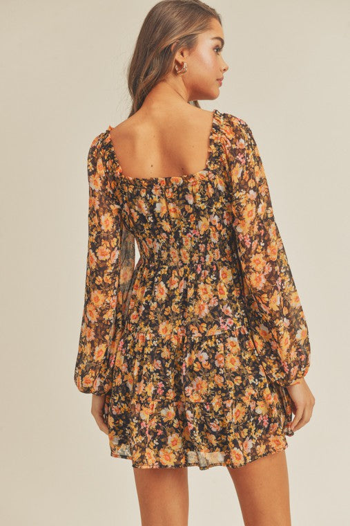 Floral Mini Dress