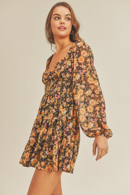 Floral Mini Dress