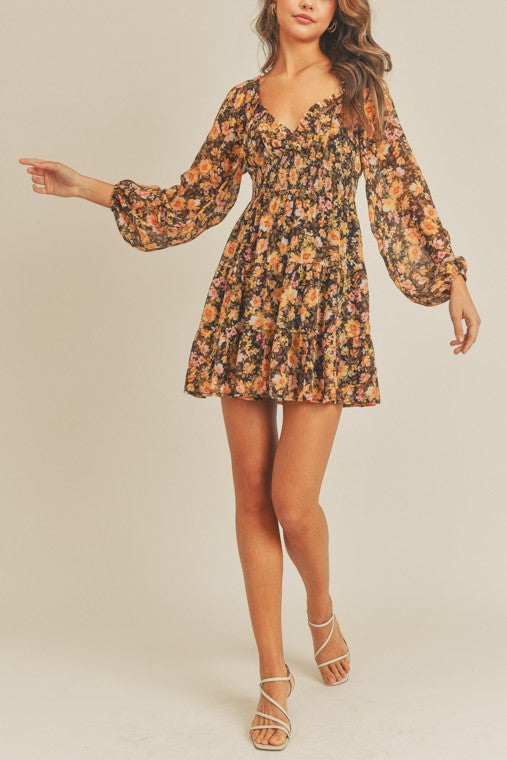 Floral Mini Dress