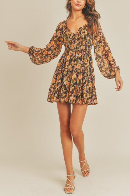Floral Mini Dress