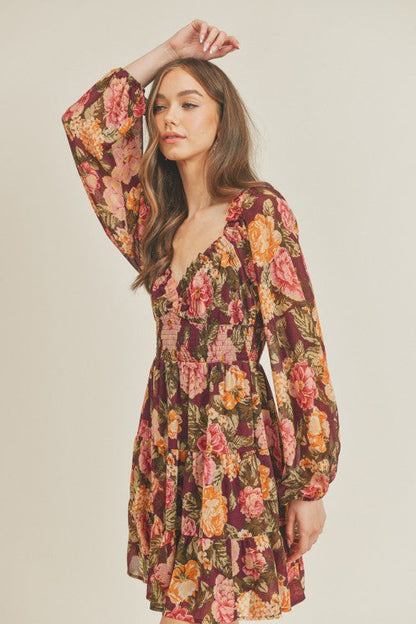 Floral Mini Dress