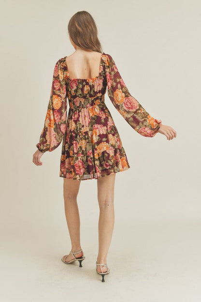 Floral Mini Dress
