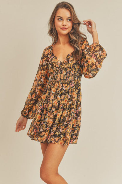 Floral Mini Dress