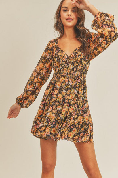 Floral Mini Dress
