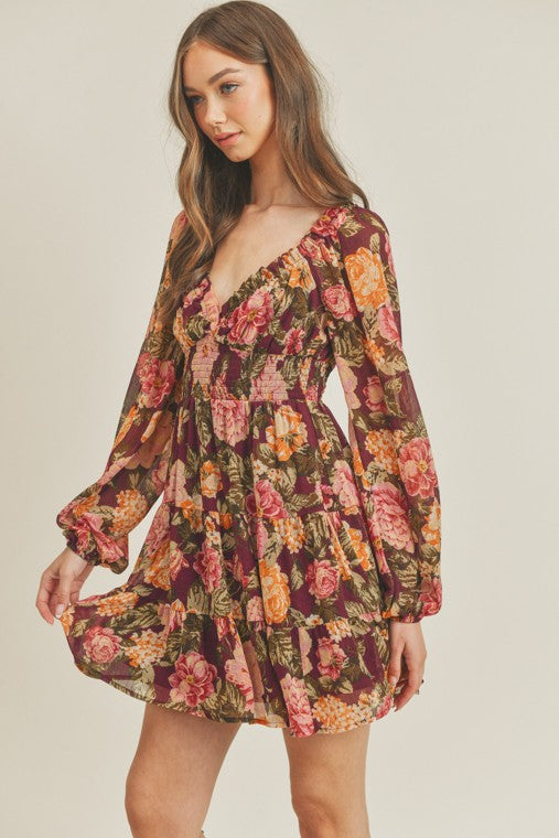 Floral Mini Dress