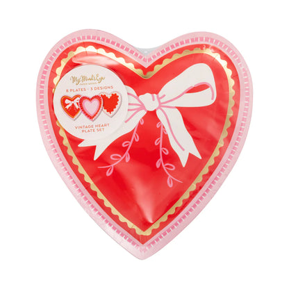Vintage Heart Plates