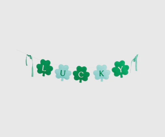 Lucky Felt Banner