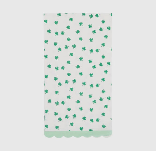 Clover Pattern Dinner Napkins