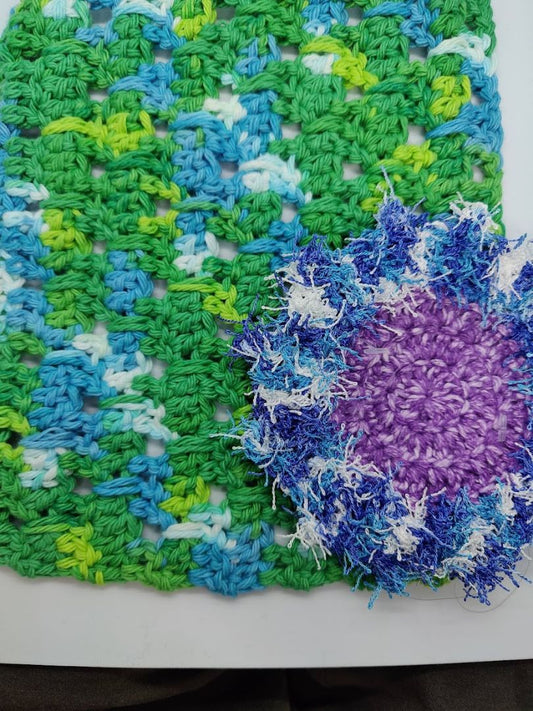 Green  Rag and Scrubby