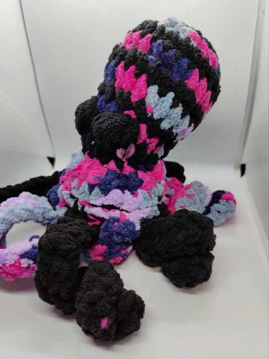 Black  Angry Octopus
