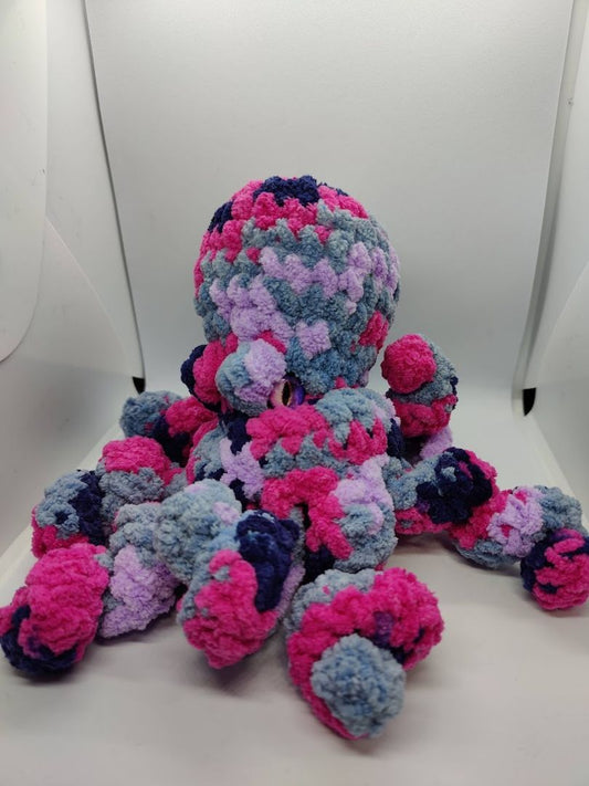 Purple  Angry Octopus