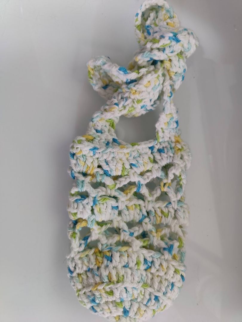 White  Waterbottle Carrier