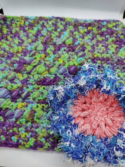 Purple  Rag and Scrubby