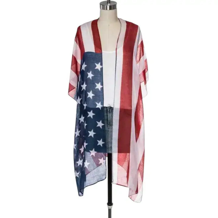 American Flag Kimono 2