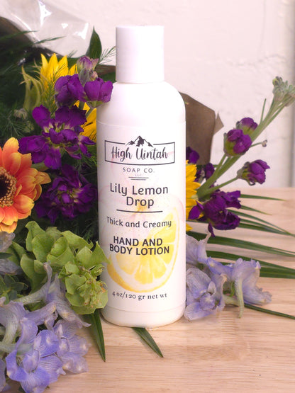 Hand and Body Lotion 4 oz