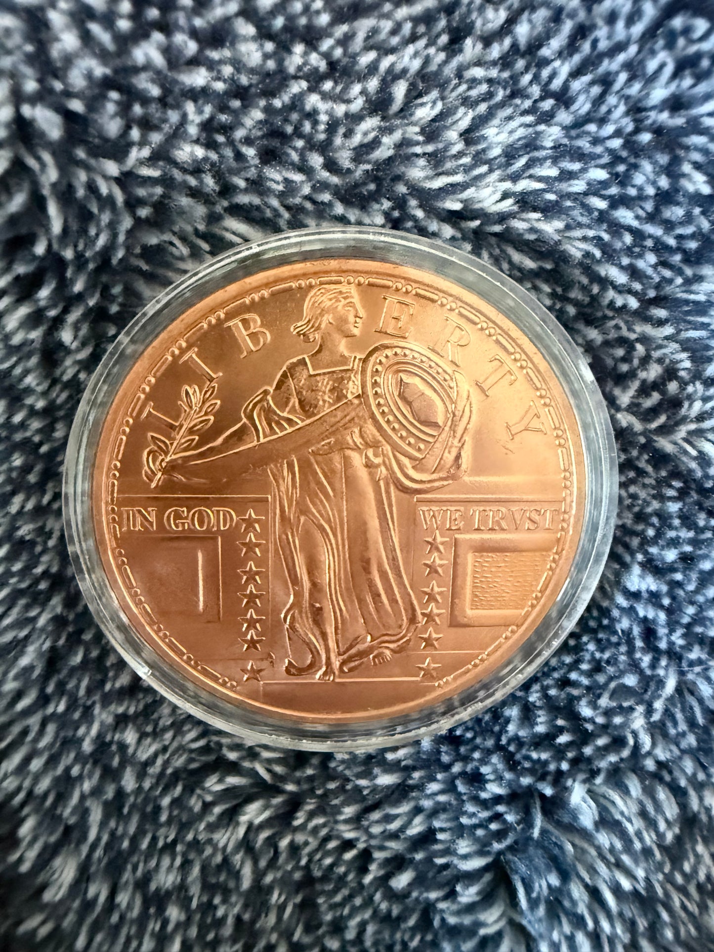Copper Standing Liberty