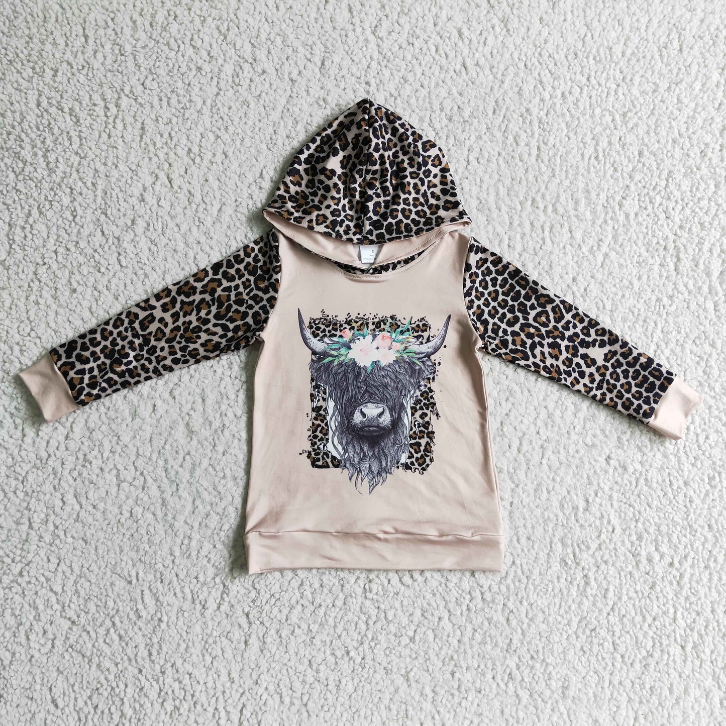 Cow leopard Hoodie