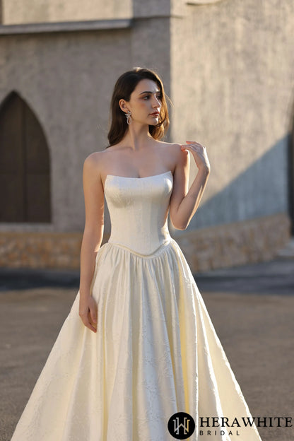 Captivating Composed Mermaid  And Ball Gown Silhouette Wedding Dresses HW3816A+B
