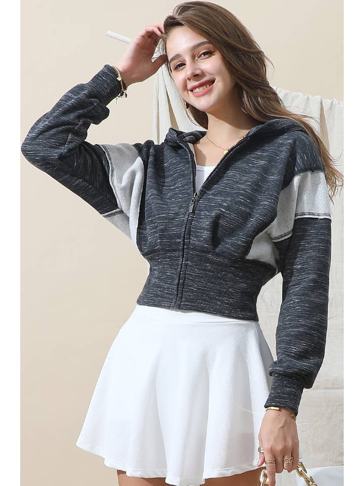 CROP HOODIE