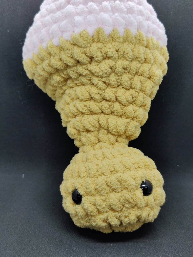 Yellow  Pop-Up Mushroom