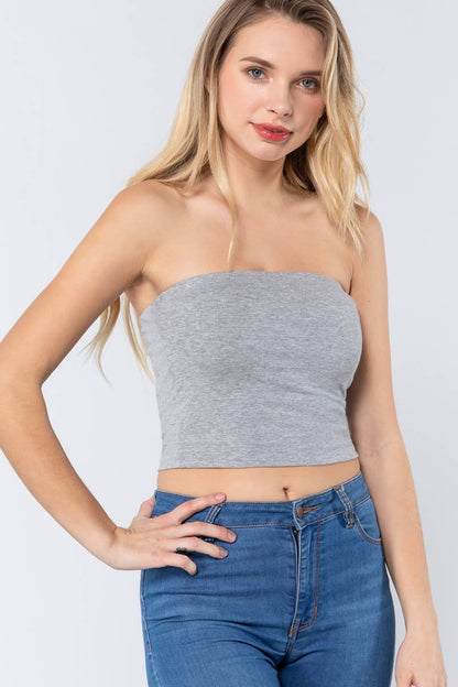 Fitted Crop Tube