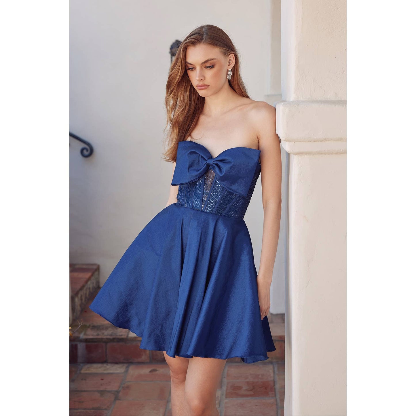 STRAPLESS BABYDOLL SHORT