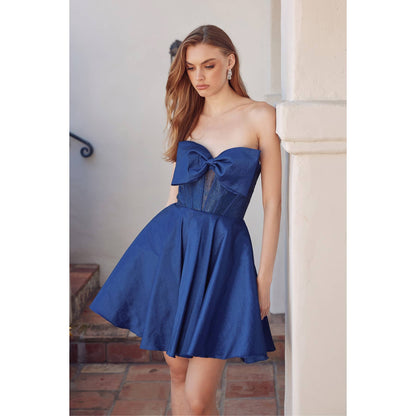 STRAPLESS BABYDOLL SHORT