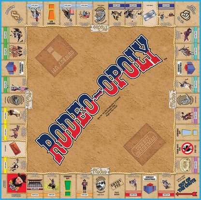 Rodeo-Opoly Board Game