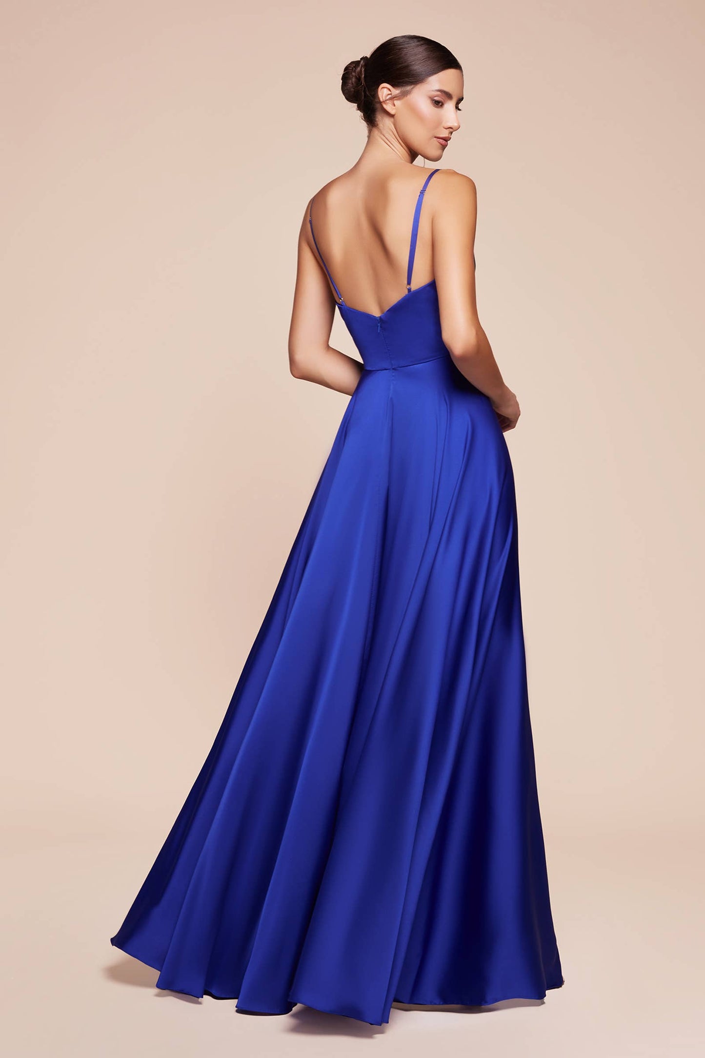 Satin A-Line Sweetheart