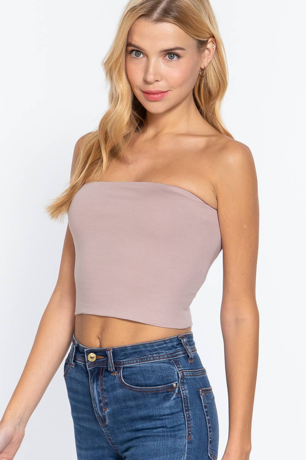 Fitted Crop Tube