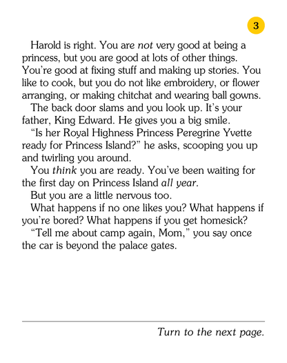 Princess Island, Children's Book