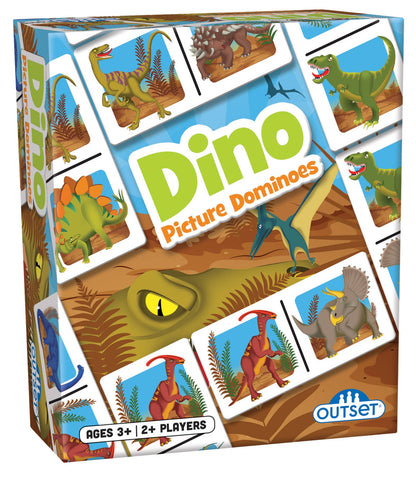 Picture Dominoes: Dino Game for Ages 3+