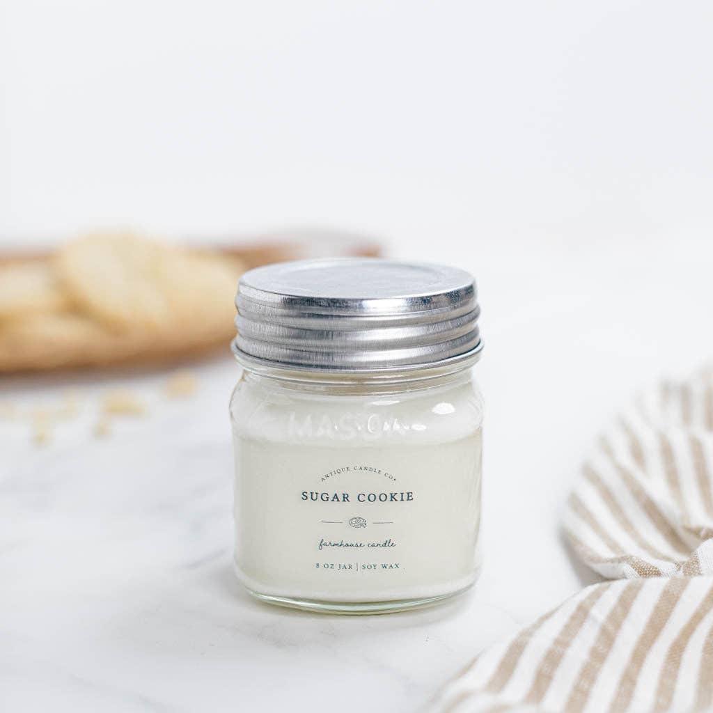 Sugar Cookie - Soy Wax Mason Jar Candle
