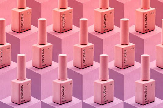 Pink Gel Polish Bottles