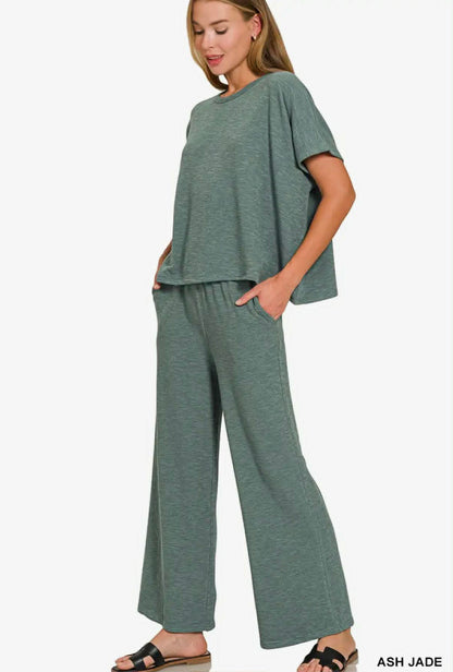 2 piece lounge set  Ash jade
