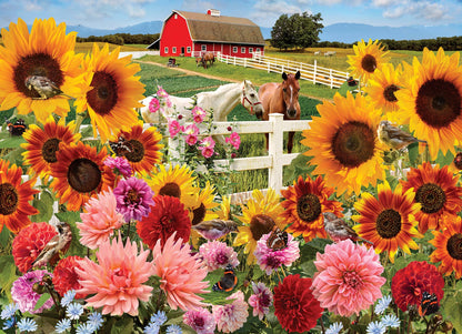 Sunflower Farm 1000pc puzzle