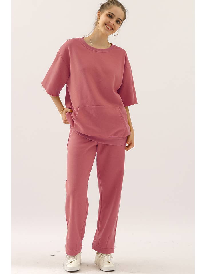 HIGH WAISTED SWEATPANTS