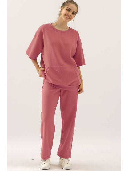 HIGH WAISTED SWEATPANTS