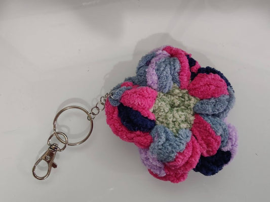 Pink  Puff Flower