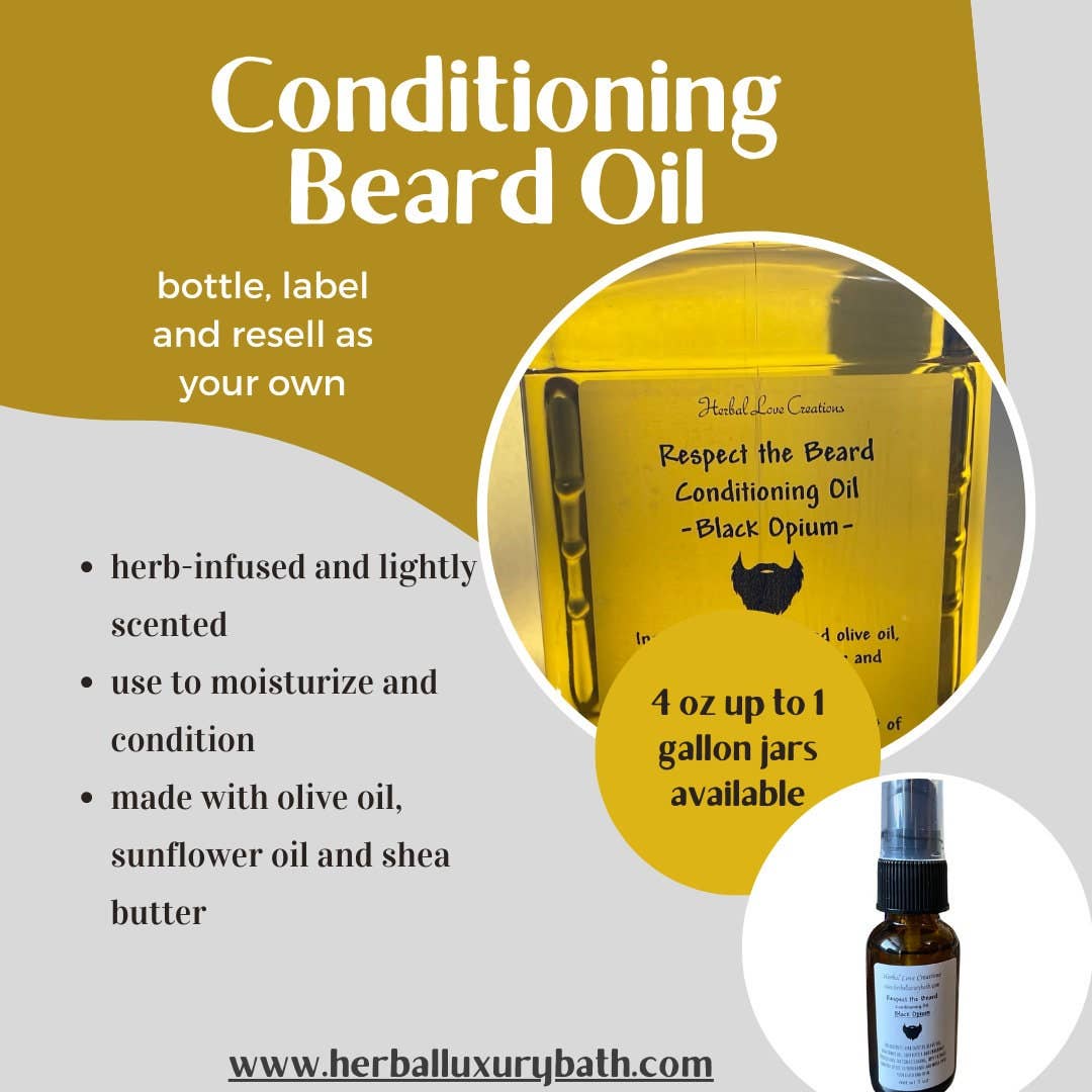 Barber Lounge Beard Oil Bottles